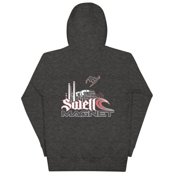 The Swellmagnet Logo on both the Front and the Back - Unisex Hoodie - Image 8