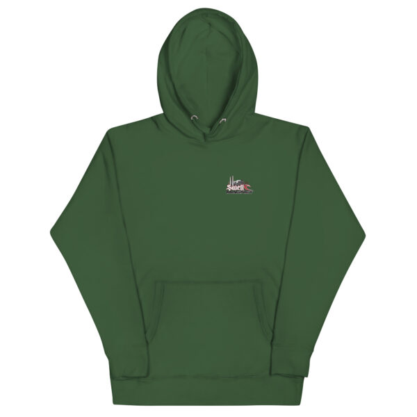 The Swellmagnet Logo on both the Front and the Back - Unisex Hoodie - Image 15