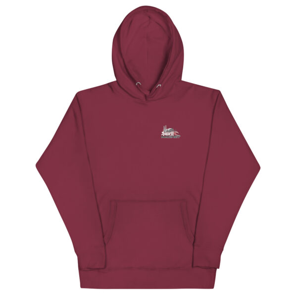 The Swellmagnet Logo on both the Front and the Back - Unisex Hoodie - Image 5