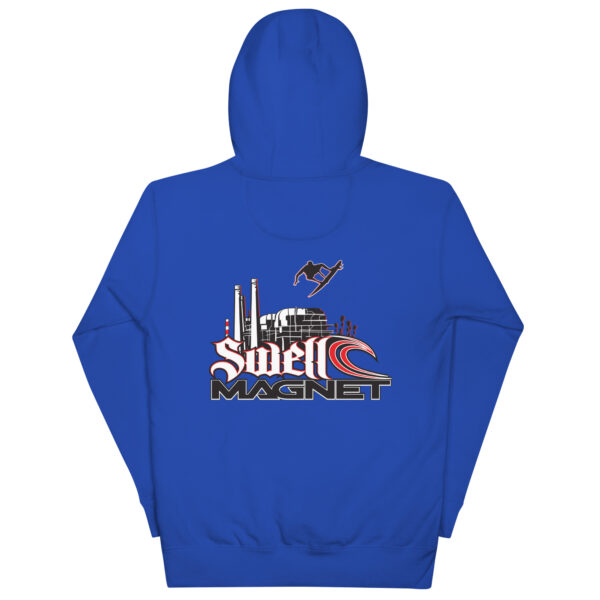 The Swellmagnet Logo on both the Front and the Back - Unisex Hoodie - Image 12
