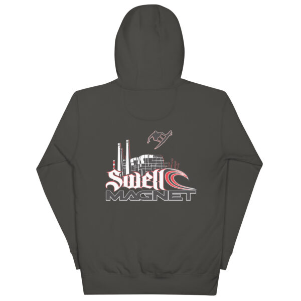 The Swellmagnet Logo on both the Front and the Back - Unisex Hoodie - Image 10