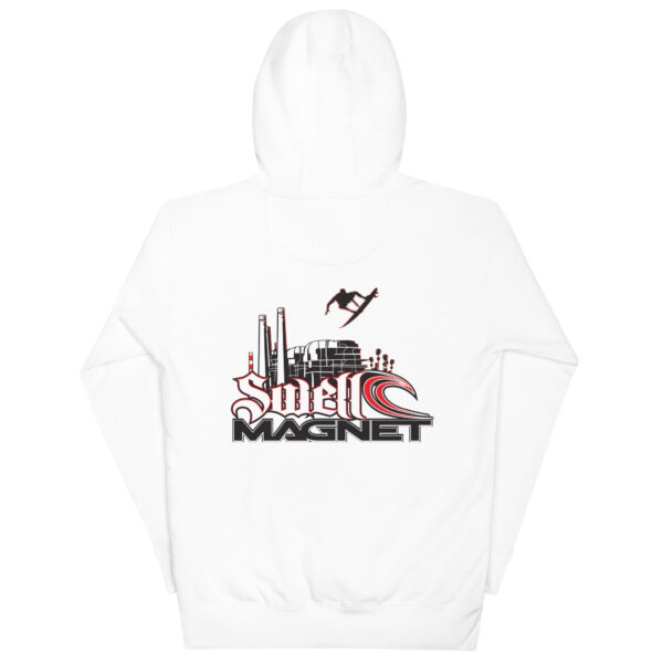 The Swellmagnet Logo on both the Front and the Back - Unisex Hoodie
