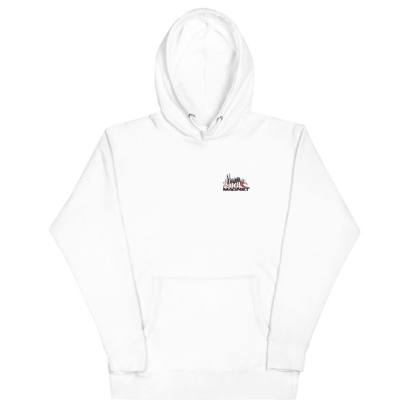 The Swellmagnet Logo on both the Front and the Back - Unisex Hoodie - Image 2